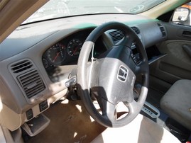 2001 Honda Civic LX Tan Sedan 1.7L AT #A22543